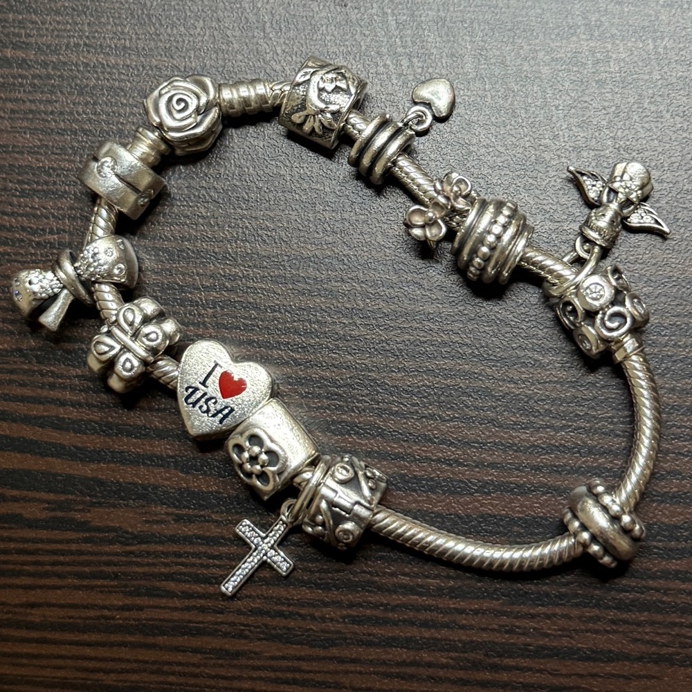 Authentic Pandora Charm Bracelet